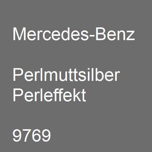 Mercedes-Benz, Perlmuttsilber Perleffekt, 9769.